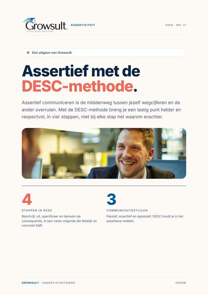 Cover van de assertiviteitsgids