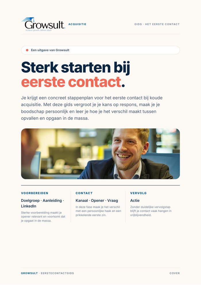 Cover van de eerstecontactgids