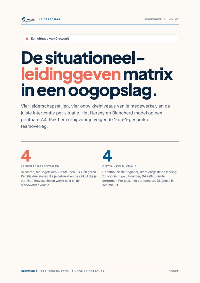 Voorbeeld: Stijlen-matrix