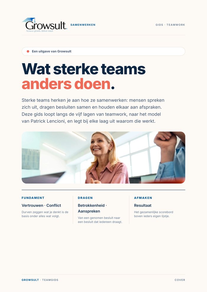 Cover van de teamgids